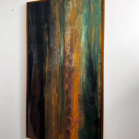 Картина абстрактная "Рассвет" 80х160см