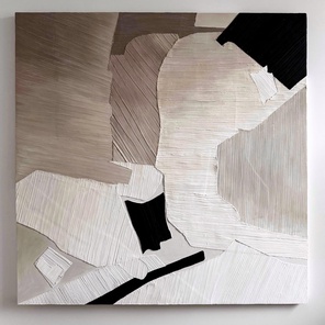 Абстрактная картина "Фрагменты" 120х120 см