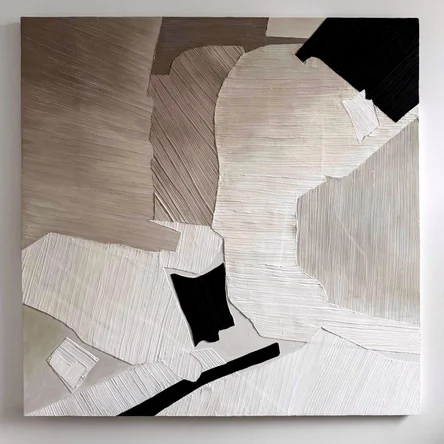 Абстрактная картина "Фрагменты" 120х120 см